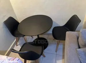 Black Table and Chairs