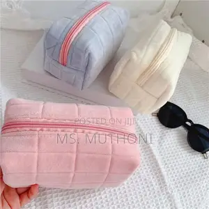 Cute Plush Makeup Bag for Women