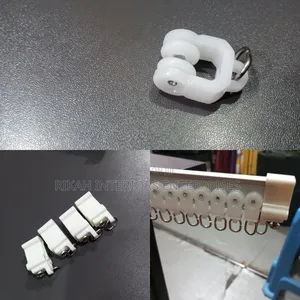 Aluminium White Curtain Rails