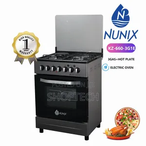 Free Standing Nunix 60 by 60 3G 1 Electric Standing Cooker