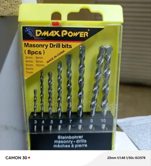 Masonry Drill Bits (8pcs)