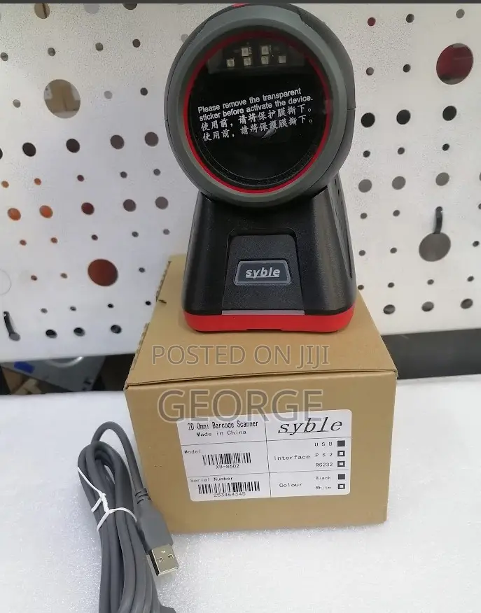 Imported Round Table Mount Xb8602 Barcode Scanner