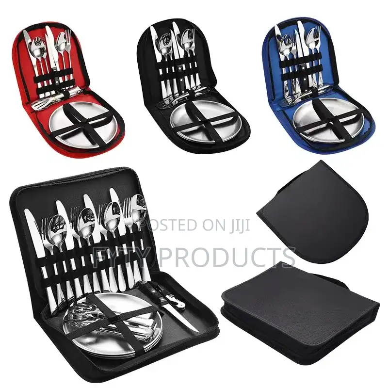 Stainless Steel Camping Kitchen Tableware Camping Picnic