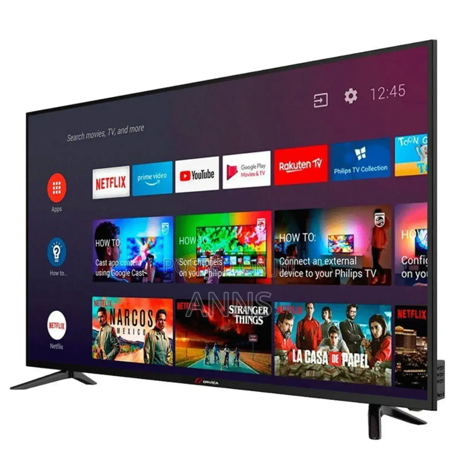 Vision 55" Smart Frameless Television