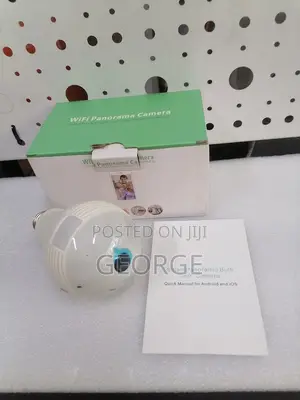 ~Bulb Wifi CCTV Nanny Camera 360 Degree ~