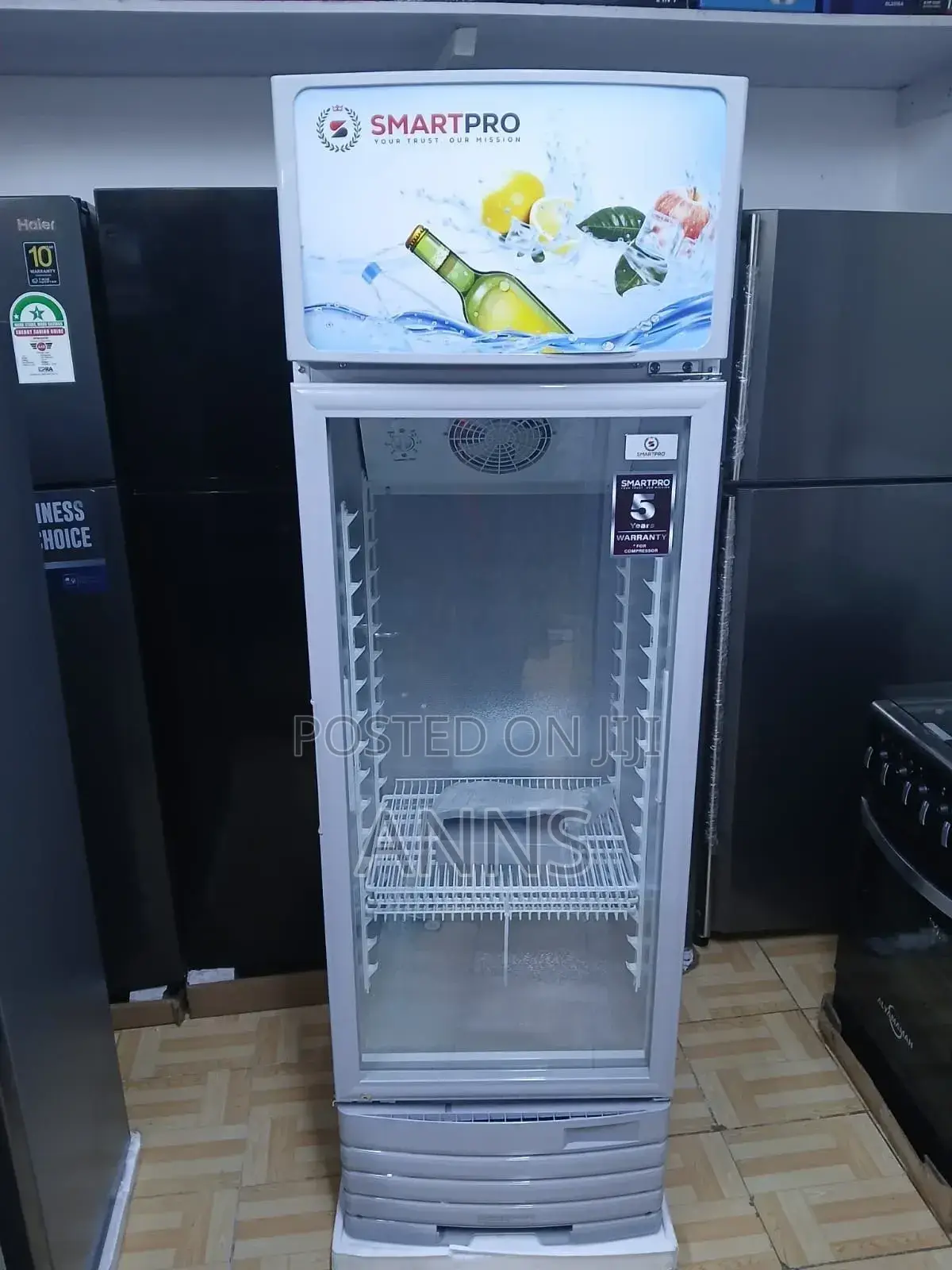 Smartpro Showcase Fridge 209litres SVS-275