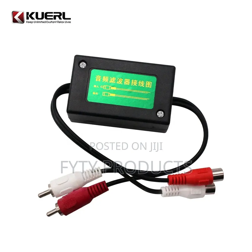 RCA Noise Reducer High Quality Car Audio Frequency Filter