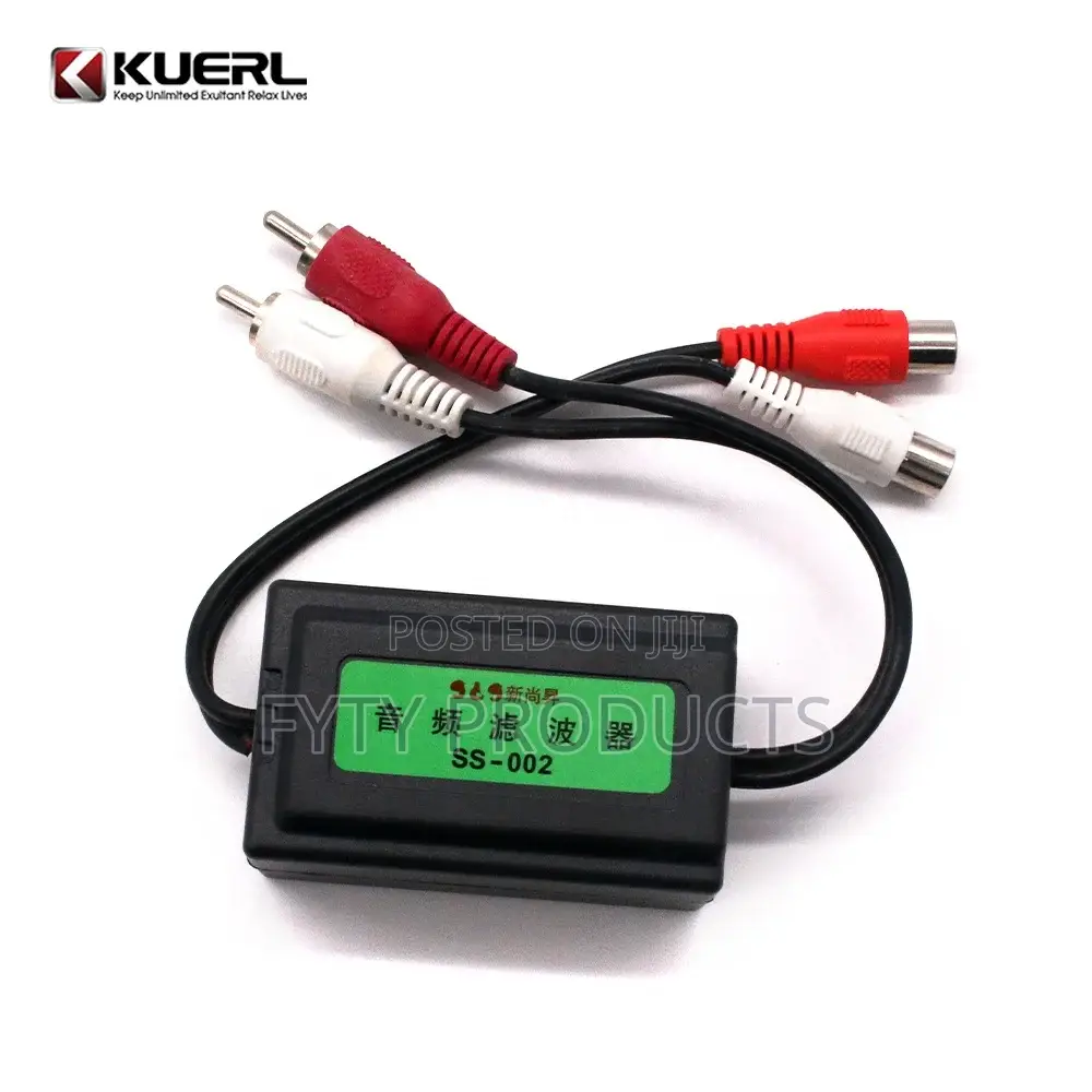 RCA Noise Reducer High Quality Car Audio Frequency Filter
