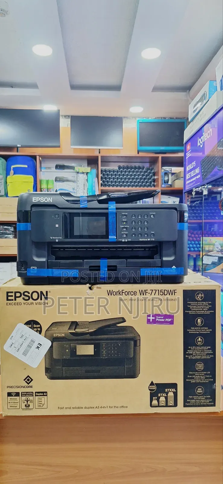 Epson Workforce WF-7715DWF Wide-Format A3+ Colour)