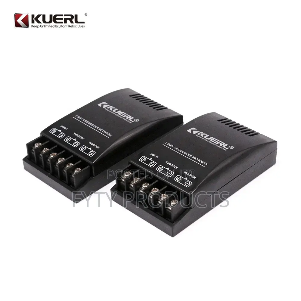 2 Way Professional Car Audio Frequency Crossover Filter