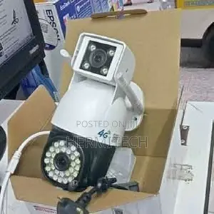 PTZ 360-4g Simcard Dual Lens Screens Security Solar Camera