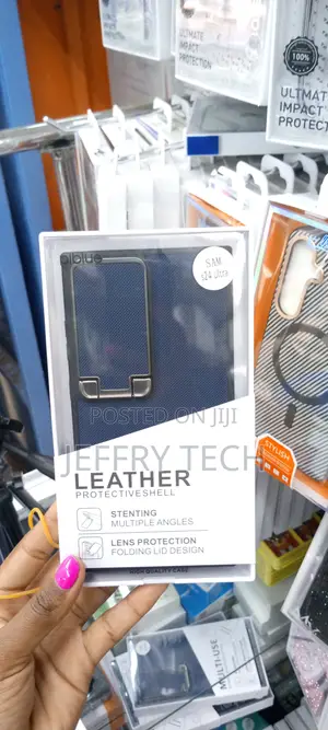 Camshield Stand S24 Ultra Leather Multiple Angle Flip Case