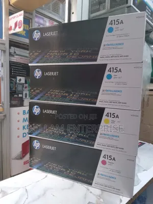 Hp 415a Original Laserjet Toner Cartridge (Y,B,Mc)