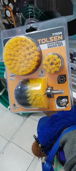 3 Piece Drill Brush Set Tolsen Brand