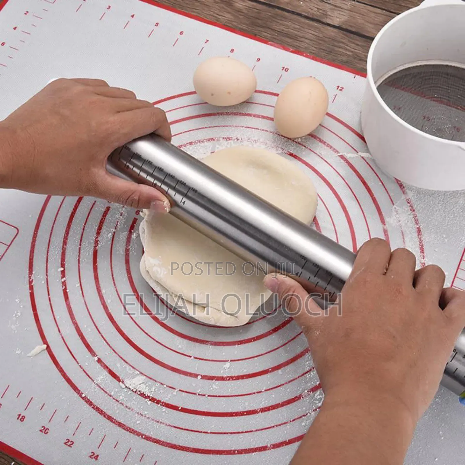 Stainless Steel Rolling Pin