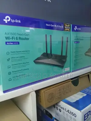 Tp-Link Ax1500 Wi-Fi 6 Router – Tl-Archer (Ax10) Wifi 6