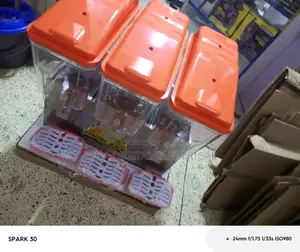 High Capacity Three Chamber Juice Dispenser