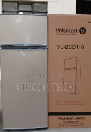 Volsmart 118litres Double Door Refrigerator