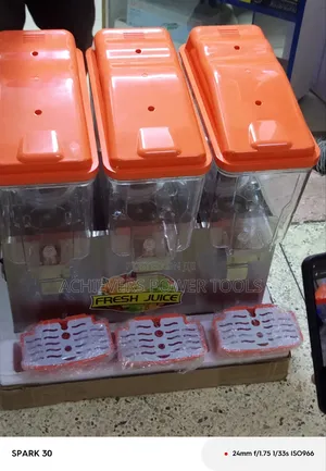 Three Chamber Juice Dispenser