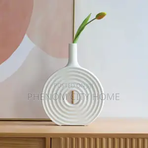 Spiral Donut Design Creative Decorative Vases Available