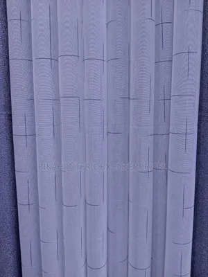 White Sheers With Grey Lines
