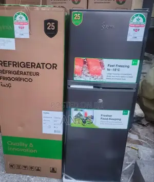 Syinix 137 Litres Double Door Refrigerator