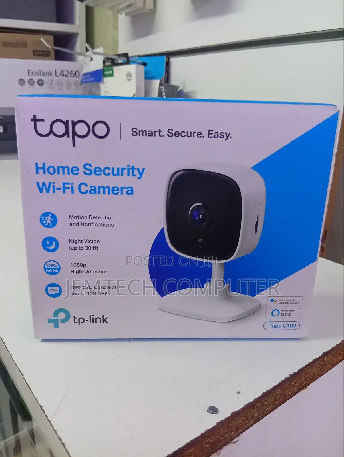 Tp Link Tapo C100 Home Security Wi-Fi Camera
(Tapo C100)