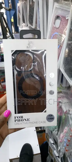 iPhone 15 Pro Max Leather Case With Magsafe Kickstand