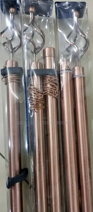 Brown Imported Curtain Rods