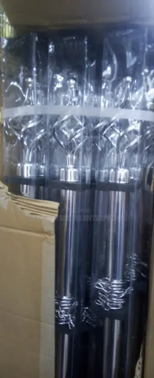 Adjustable Silver Curtain Rods
