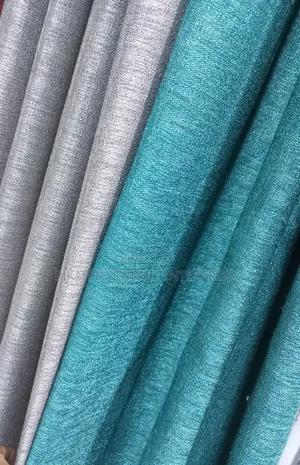 Light Grey and Turquoise Curtains