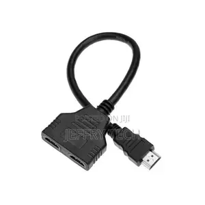HDMI Splitter Cable 1 Male to Dual HDMI 2 Female Y Splitter