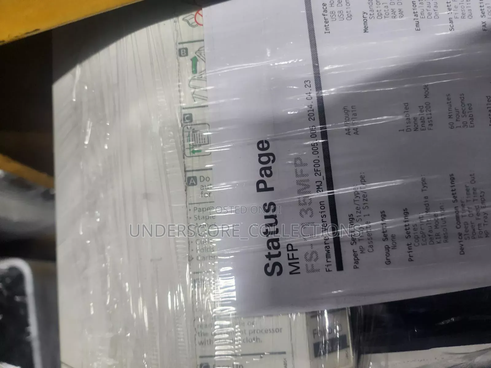 Kyocera KM 1650 Printer