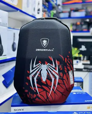Deadskull Ps5 Slim Carrier Bag!! Ps5 Bag (Spiderman)