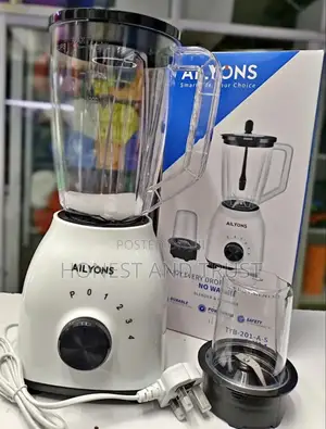Ailyon 2in1 Blender + Grinder 4 Speed 300w 1.5l 1yr Waranty