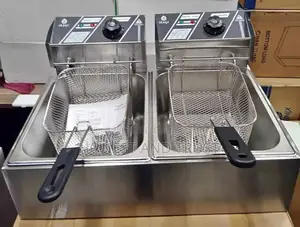 Double Nunix Deep Fryer Double 12 Litres
