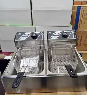12 Litres Nunix Df-6d Double Deep Fryer