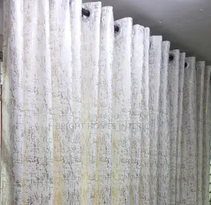 White Velvet Curtains Available