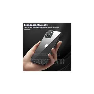 iPhone 15 PRO MAX Magic Mask Clear Hard Back With Silicocase