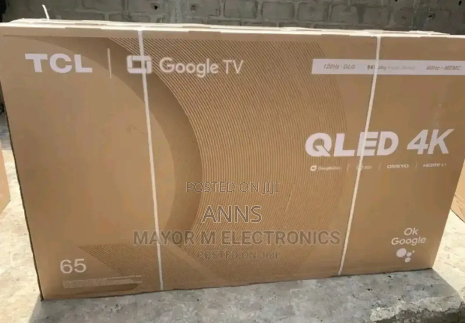 TCL 65 Inches Smart Android Tv