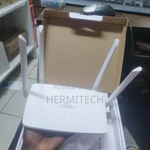 4g LTE Wireless Router Supports Fiber Optic and Lan Cable