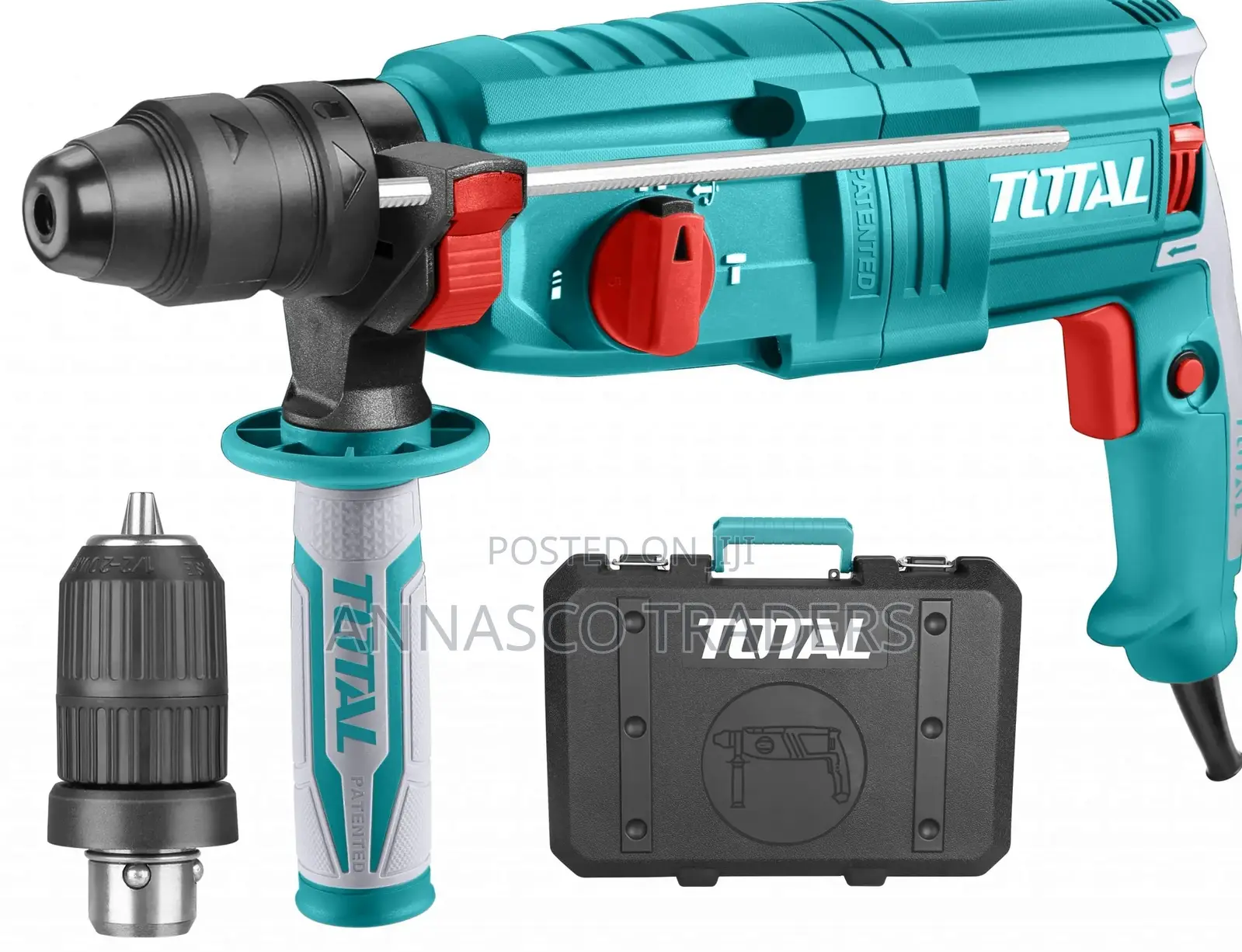 Quality Total TH308268-2 Rotary Hammer 800W