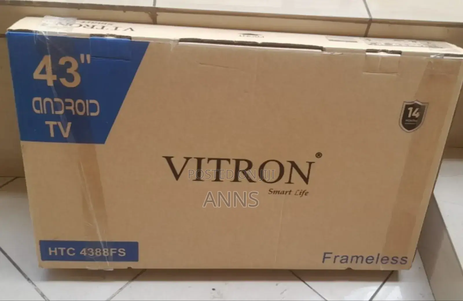Vitron 43" Android Smart New Television
