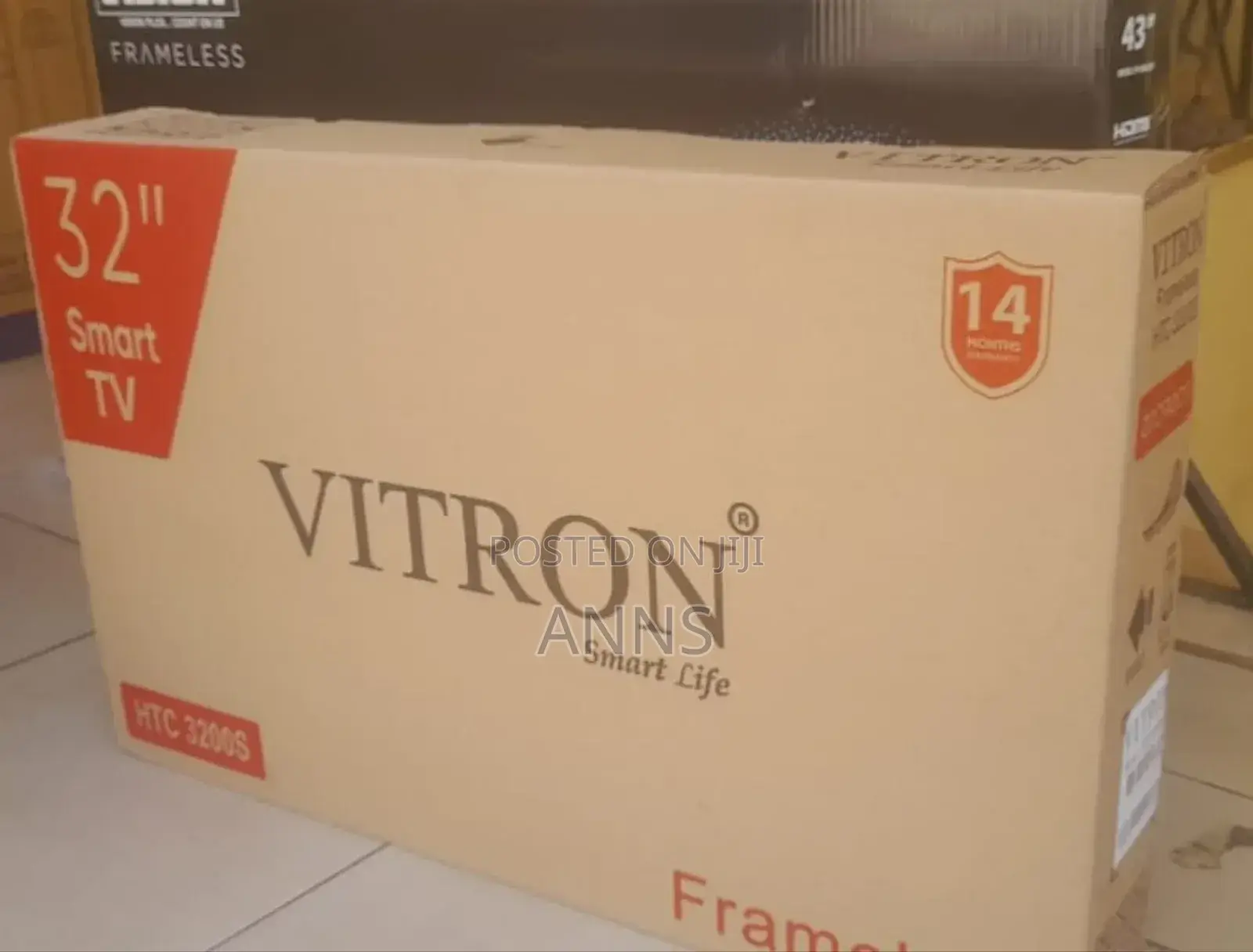 Vitron 32 Smart Frameless Latest Tv