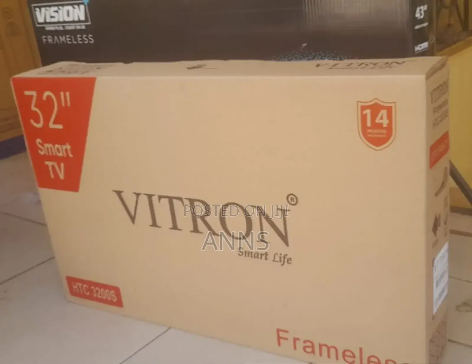 Vitron 32 Smart Frameless Latest Tv