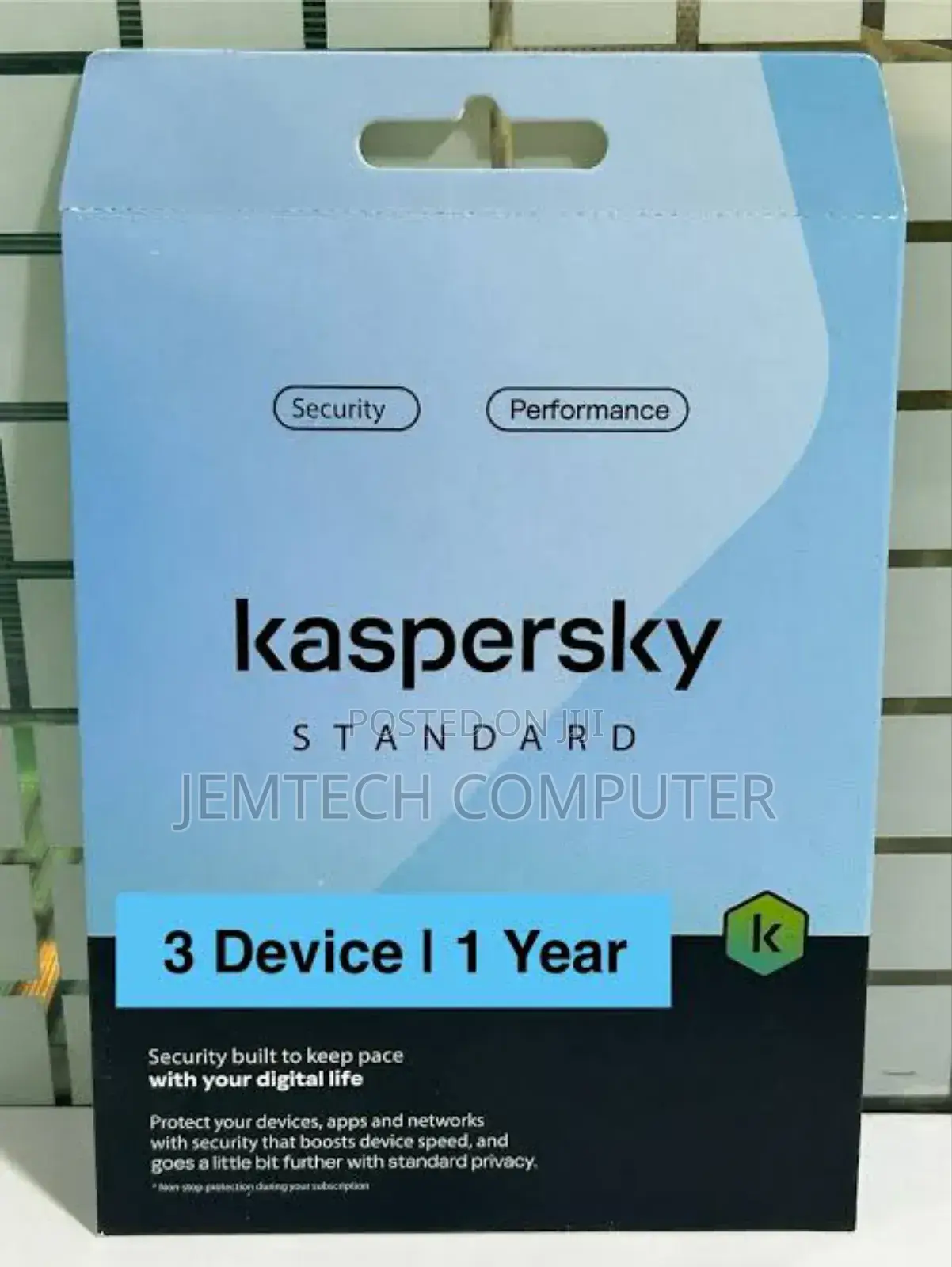 Kaspersky Standard 3 Devices - 1 Year