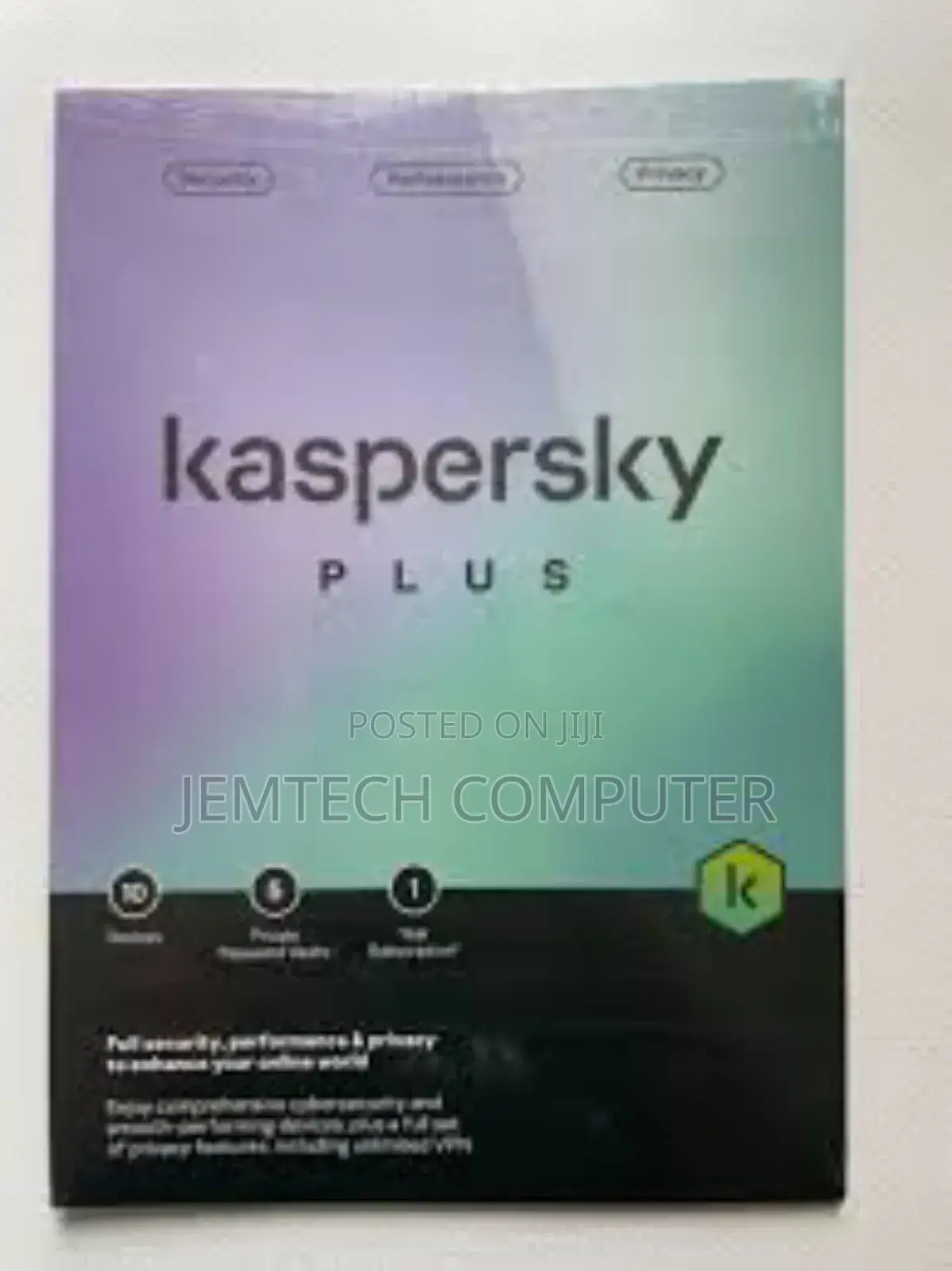 Kaspersky Plus 1 Device - 1 Year
