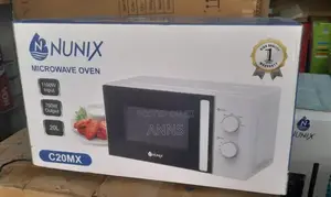 Nunix Manual 20L Microwave Oven- White