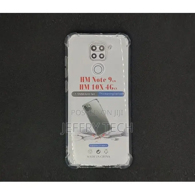 Case With Back Plate Soft Bumper for Xiaomi Redmi Note 9