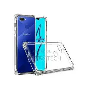 Back Plate and Soft Bumper for OPPO A5S / A7 - Clear